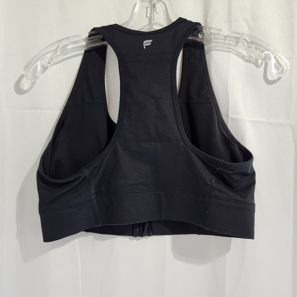 Fabletics Size Medium On-the-go Zip Impact Sports Bra - Picture 3 of 8